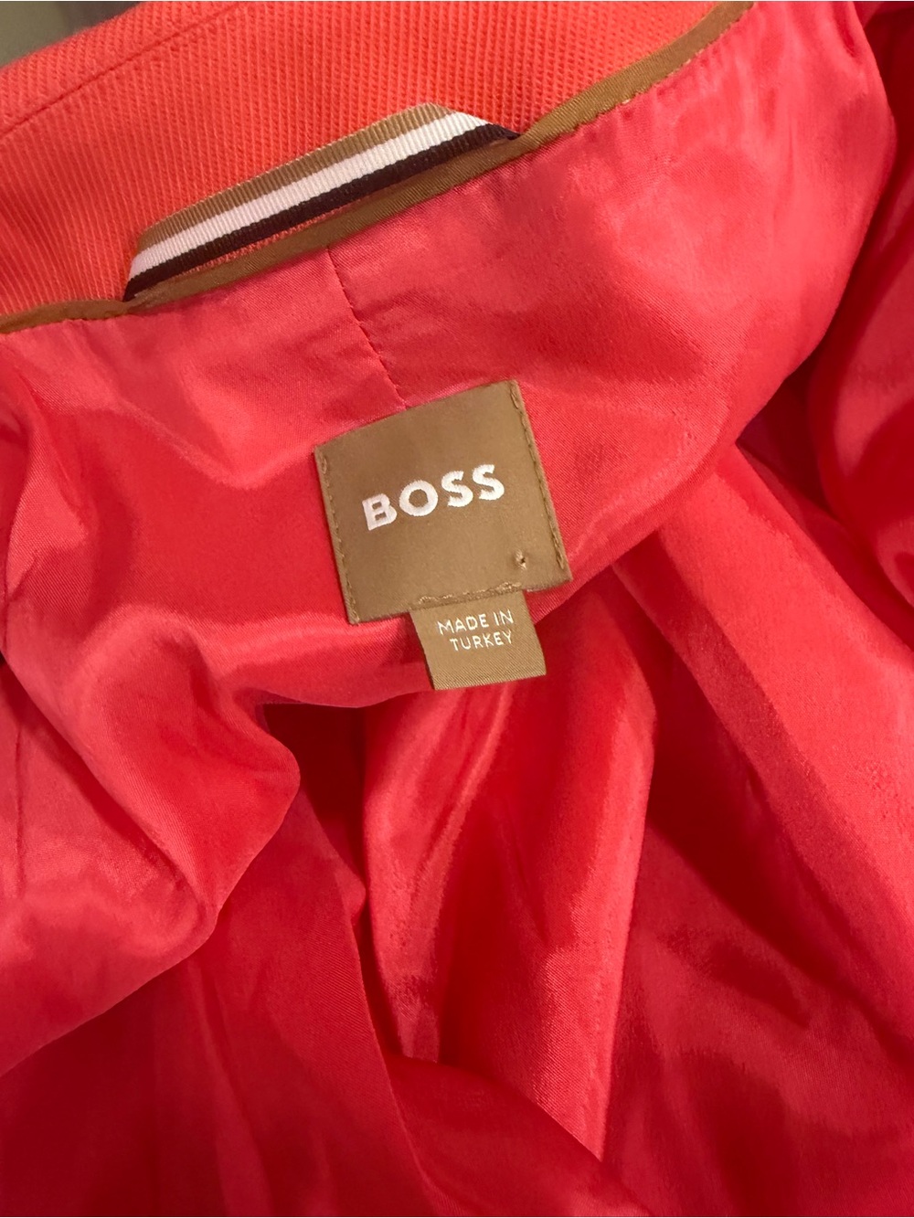 🔥Boss Jalasara Womens Coral Cape-Sleeve Blazer Jacket - Picture 7 of 11